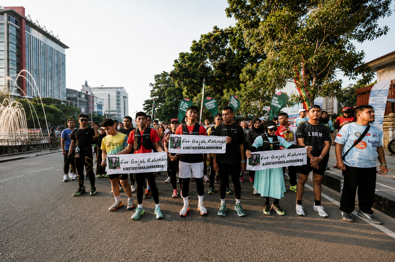 Aksi komunitas di lapangan